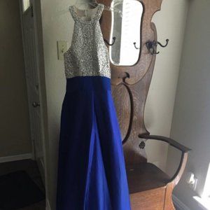 Royal Blue size 4 evening/prom dress